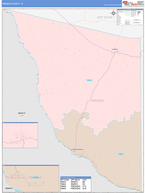 presidio texas map|waller texas map.